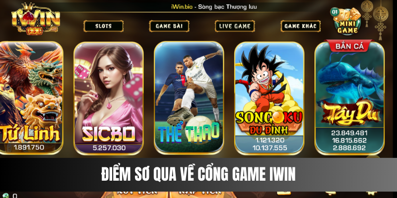 Điểm sơ qua về cổng game IWIN