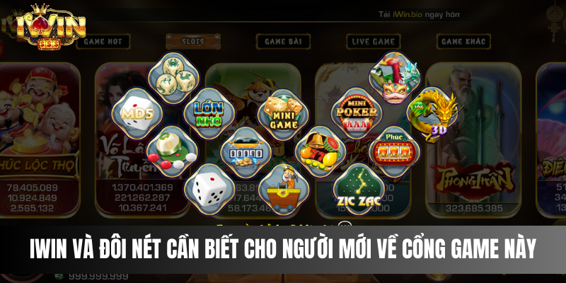 IWIN và đôi nét cần biết cho người mới về cổng game này