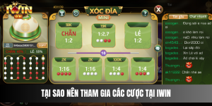 Tại sao nên tham gia các cược tại IWIN