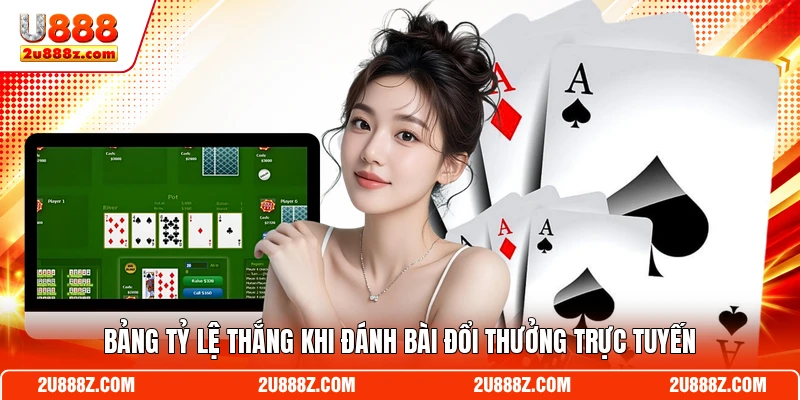 Bảng tỷ lệ thắng khi đánh bài đổi thưởng trực tuyến