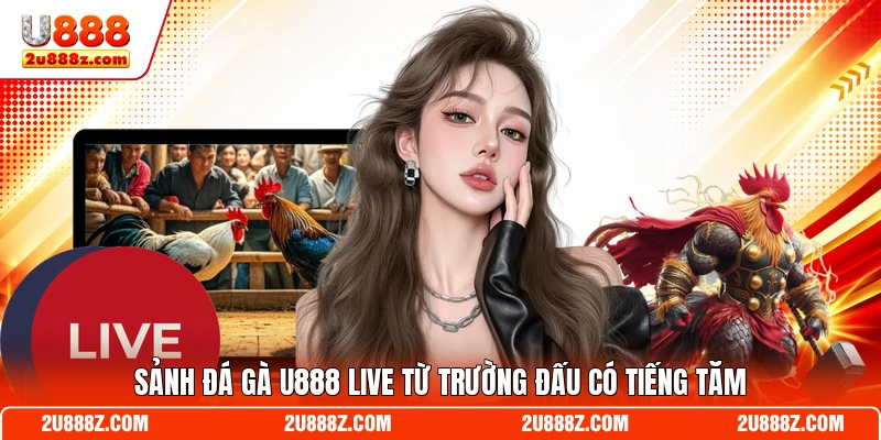 Sảnh đá gà U888 live từ trường đấu có tiếng tăm